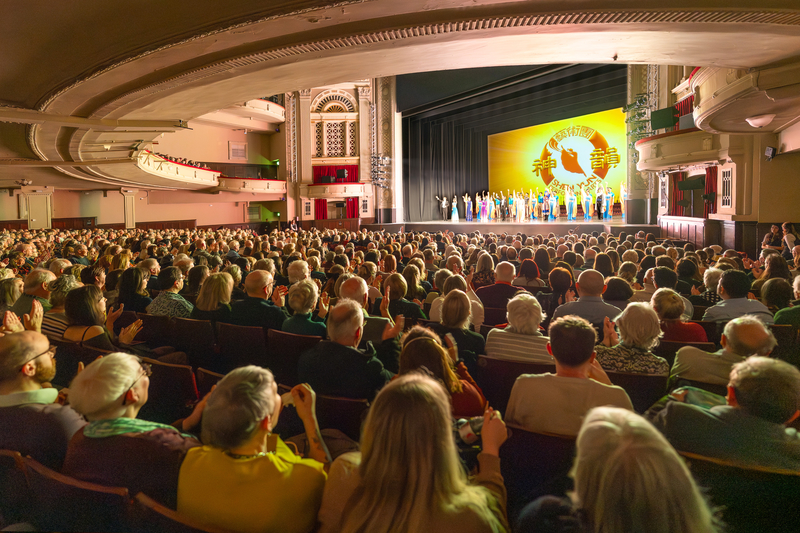 神韻復興真正神傳文化 英國愛丁堡觀眾感恩