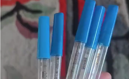 中共當局下令停產水銀體溫計 產品脫銷