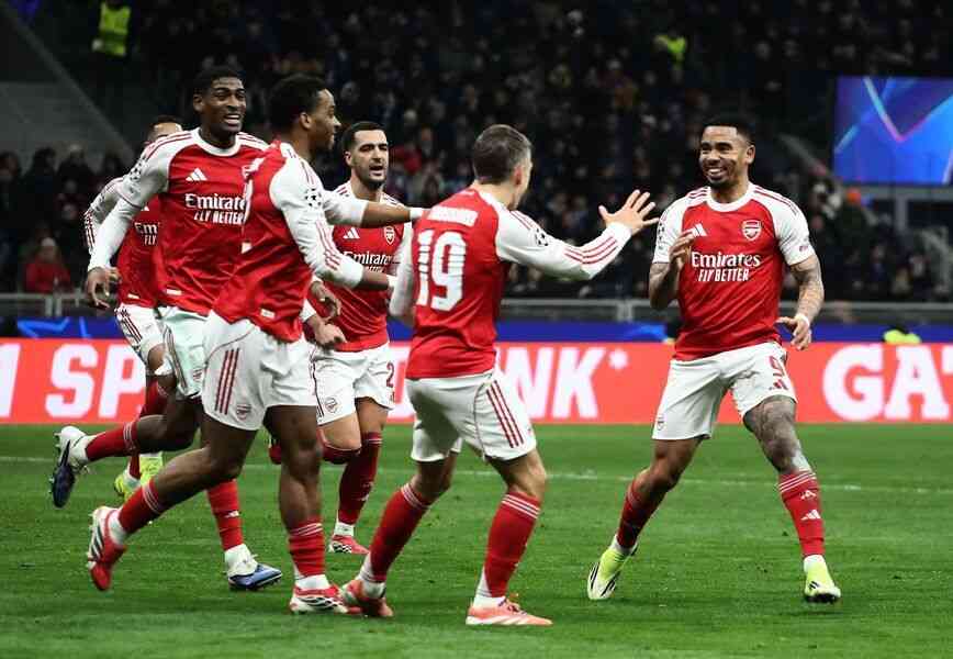 歐冠：阿仙奴「七連勝」 提前一輪晉級