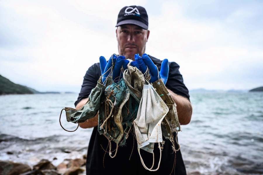 研究：全球疫情導致2.6萬噸塑料垃圾流入海洋