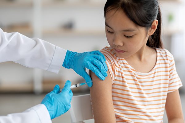 HPV疫苗最早9歲就可以接種，疫苗可對9至12歲女孩和男孩提供最大程度的保護。（Shutterstock）