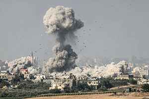 以巴衝突｜圖看以色列新一輪空襲後加沙最新情況