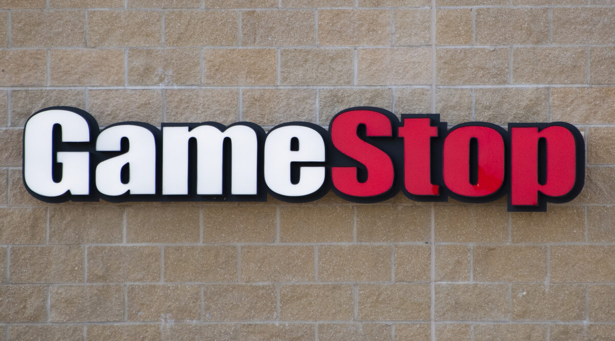 位於特拉華州米德爾敦市的遊戲驛站GameStop電子遊戲商店，2019年7月26日。（JIM WATSON/AFP via Getty Images）