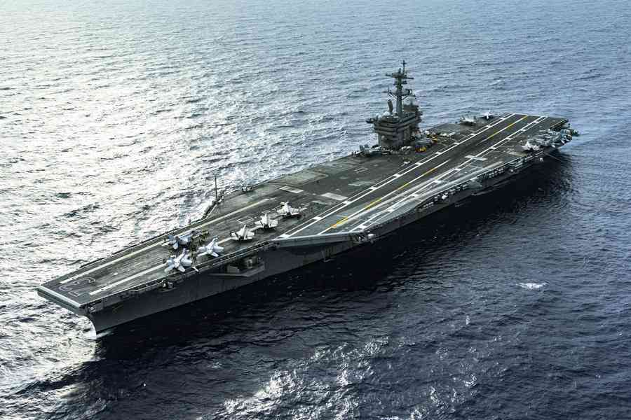 遼寧艦山東艦出沒之際 美部署航母和潛艇回應