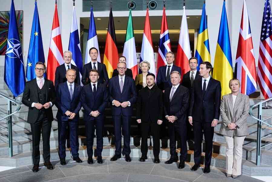 歐洲達共識 烏克蘭安保應包括維和部隊