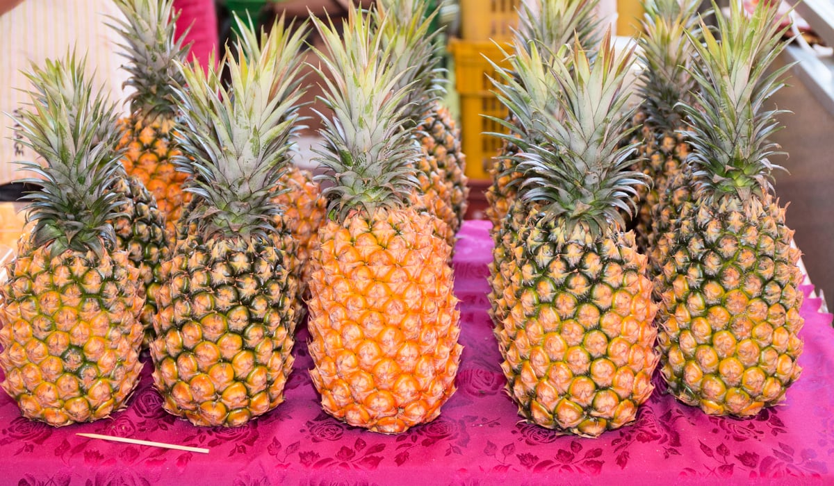 中國下達禁令禁止進口台灣菠蘿後，日本官方、民間友情相挺，向台灣購買1萬7,929公噸菠蘿，是過去19年的總和，也比去年2,160公噸成長八倍。（大紀元圖片庫）