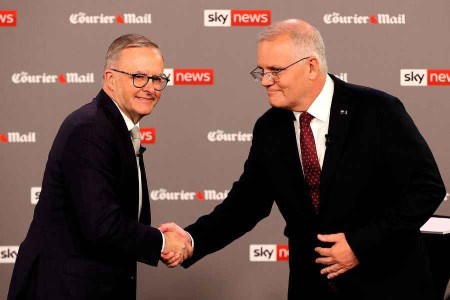 澳洲大選｜聯邦大選首場辯論 澳洲兩大黨領袖正面交鋒