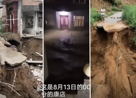 河南鞏義農村再遭遇洪災 民眾批政府無能