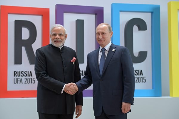 印度總理莫迪下周訪問莫斯科 與普京舉行峰會