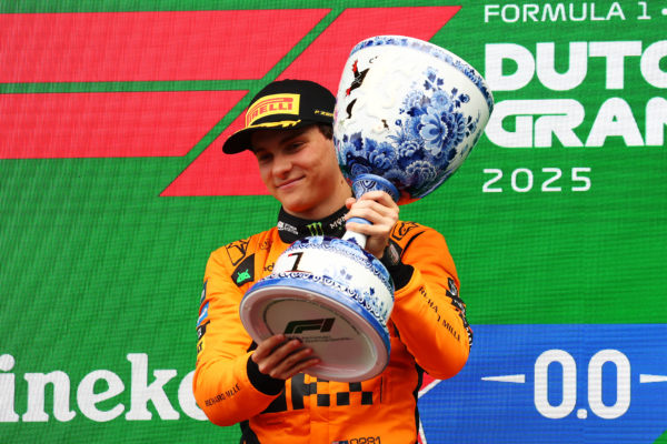 F1荷蘭站：皮亞斯特利奪冠 韋斯達賓獲亞軍