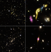 哈勃發現早期宇宙中六個已死亡星系