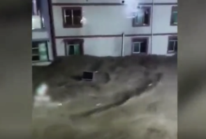 四川暴雨 無預警洩洪 瀘州丹桂全鎮被淹