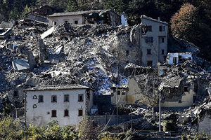 組圖：意大利36年來最強地震 震中城鎮全毀