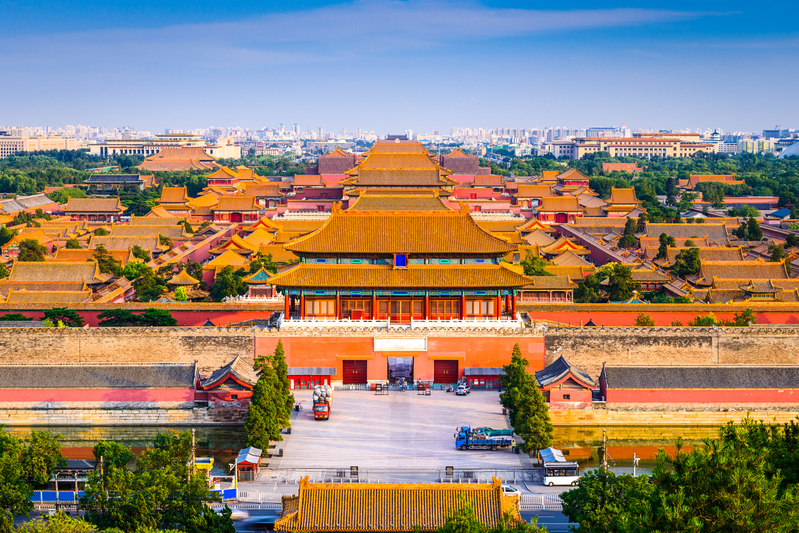 北京紫禁城。（fotolia）