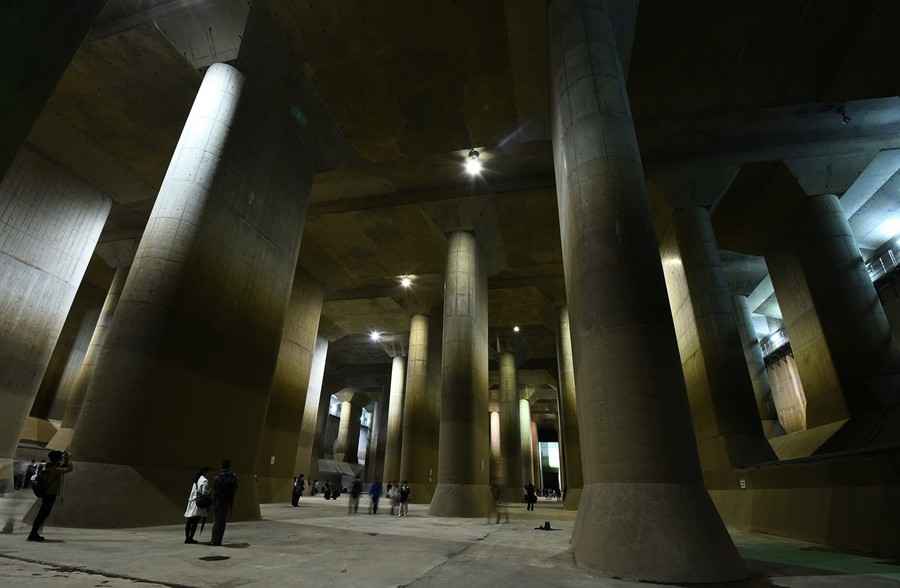 「地下神殿」在洪水中挽救了東京