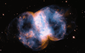 哈勃望遠鏡拍壯觀小啞鈴星雲 賀升空34年