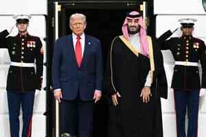 特朗普隆重招待沙特王儲 聚焦投資和軍售