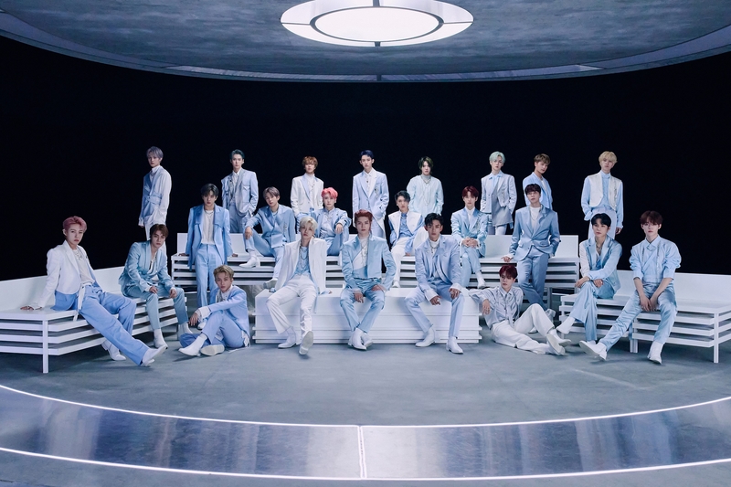 南韓人氣男團NCT推出第二張正規專輯《NCT RESONANCE Pt.1》專輯照。（avex taiwan提供）