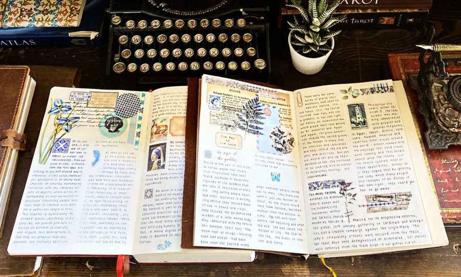 寫作療癒：精美的手寫日記就像冥想靜修