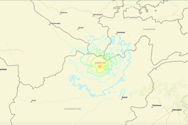阿富汗北部發生6.3級強震 至少七死150傷