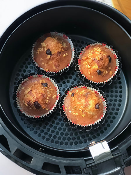 氣炸鍋鬆餅（muffin）。（Shutterstock）