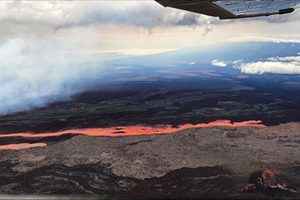 世界最大活火山再爆發 威脅夏威夷大島居民