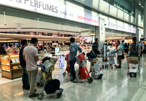 機場免稅店受乘客歡迎的五種商品