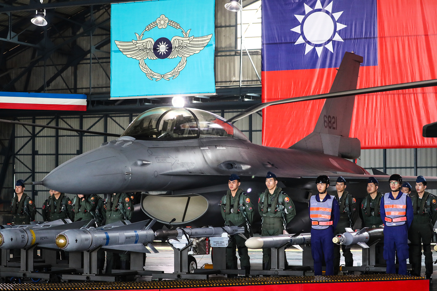 台灣F-16V作戰隊成軍 學者：未來戰場主角