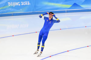 瑞典名將范德普爾5000米速滑奪冠 破奧運紀錄