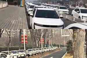 河北百餘網約車司機罷運 抵制亂收費