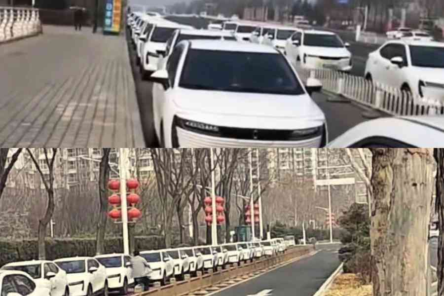 河北百餘網約車司機罷運 抵制亂收費