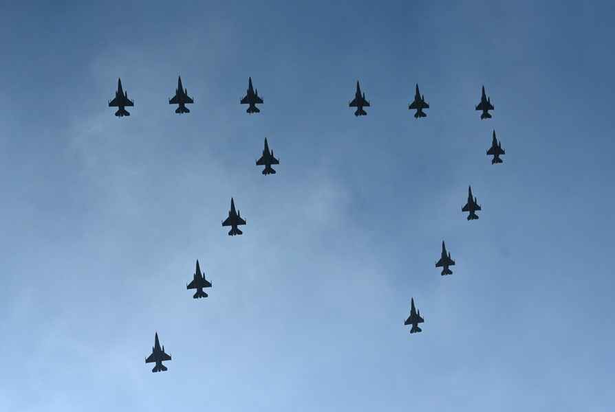 【圖輯】印尼空軍舉行成立77周年慶祝儀式