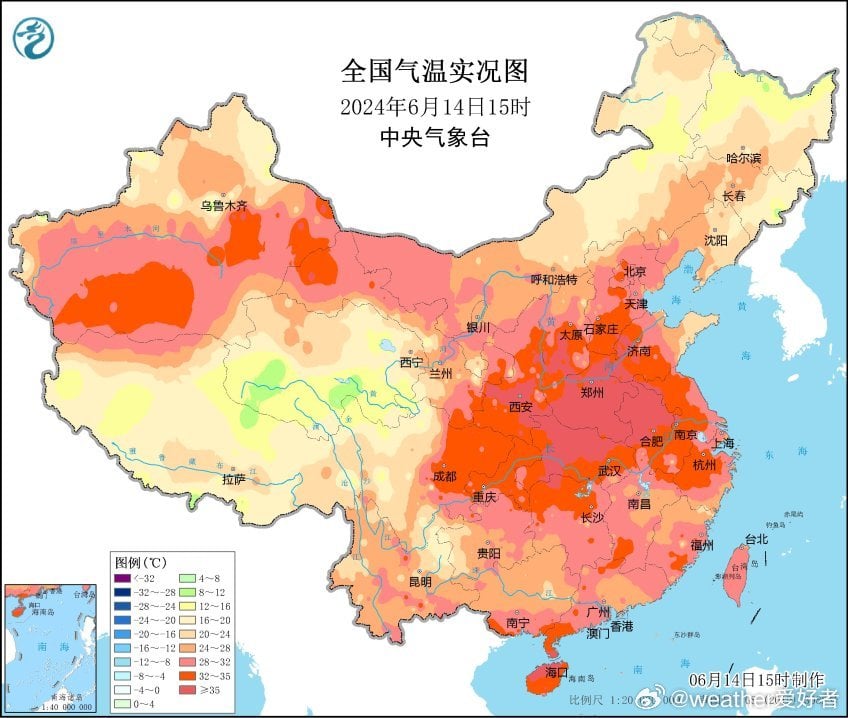 中國乾旱暴雨災害疊加 高溫影響近3億人