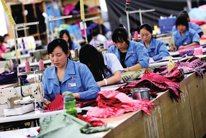 外媒調查：中國製造業薪資成長停滯