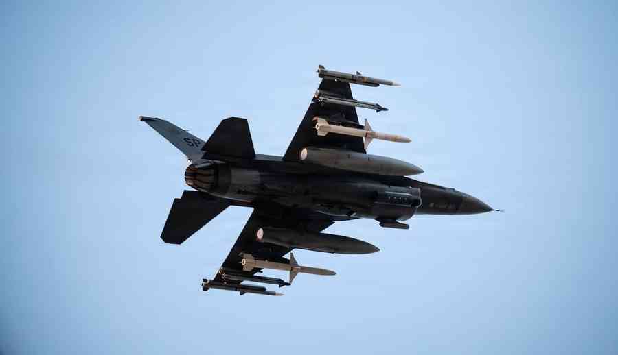 特朗普訪問俄亥俄州 F-16攔截闖入限制空域飛機