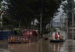 黑龍江、河北洪水未退 農田仍浸被淹