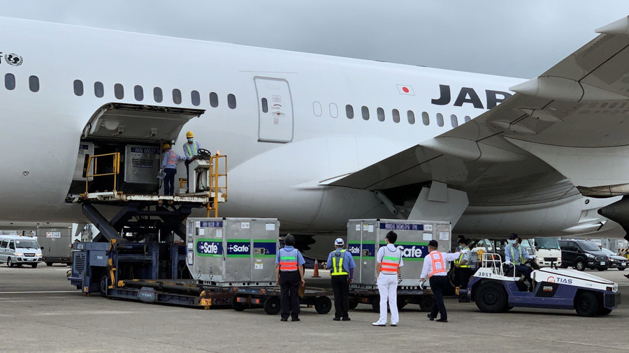 中共阻日疫苗專機飛台 日防相緊盯 美機現蹤