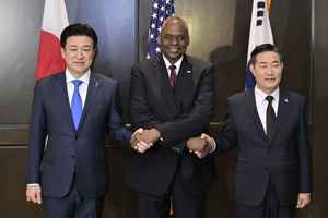 消息：特朗普若當選將繼續與日韓強化三邊關係