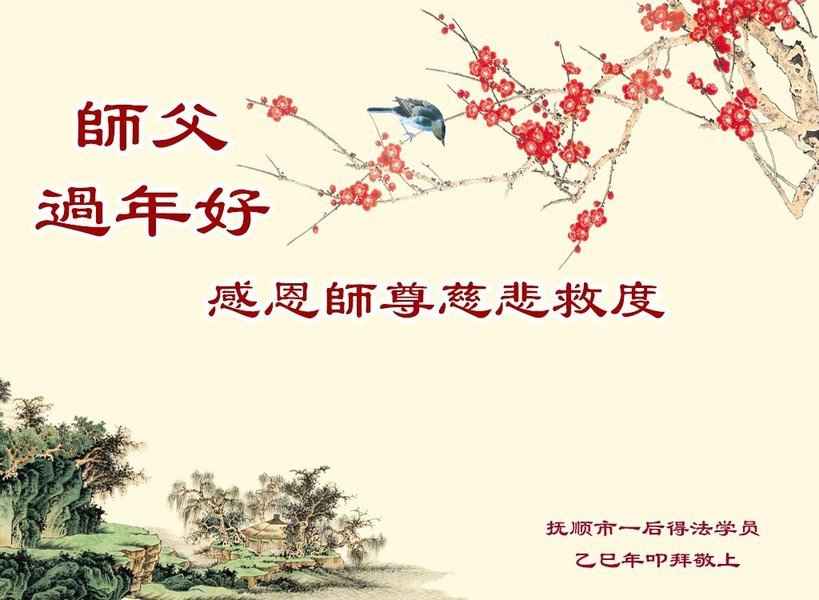 大陸法輪功新學員恭祝李洪志師父新年好