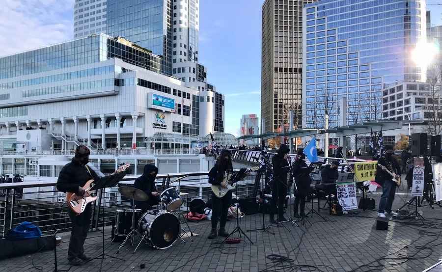自由港樂隊將在溫哥華舉行集會撐香港
