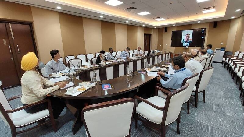 台灣印度視像會議 討論太空半導體技術合作