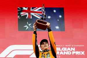 F1比利時站：皮亞斯特利壓羅禮士奪第六冠