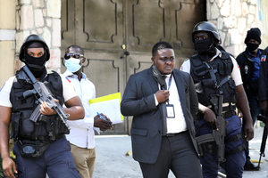 美國官方代表團訪問海地 暗殺總統主嫌被捕