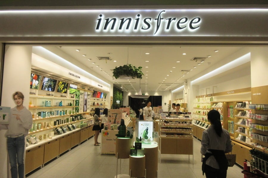 南韓最大化妝品集團撤出大陸  Innisfree關閉逾八成門店