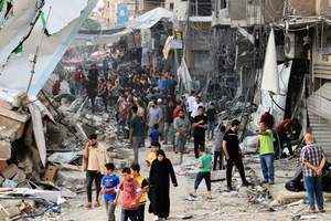 以軍空襲清真寺恐怖份子據點 籲加沙人速南撤