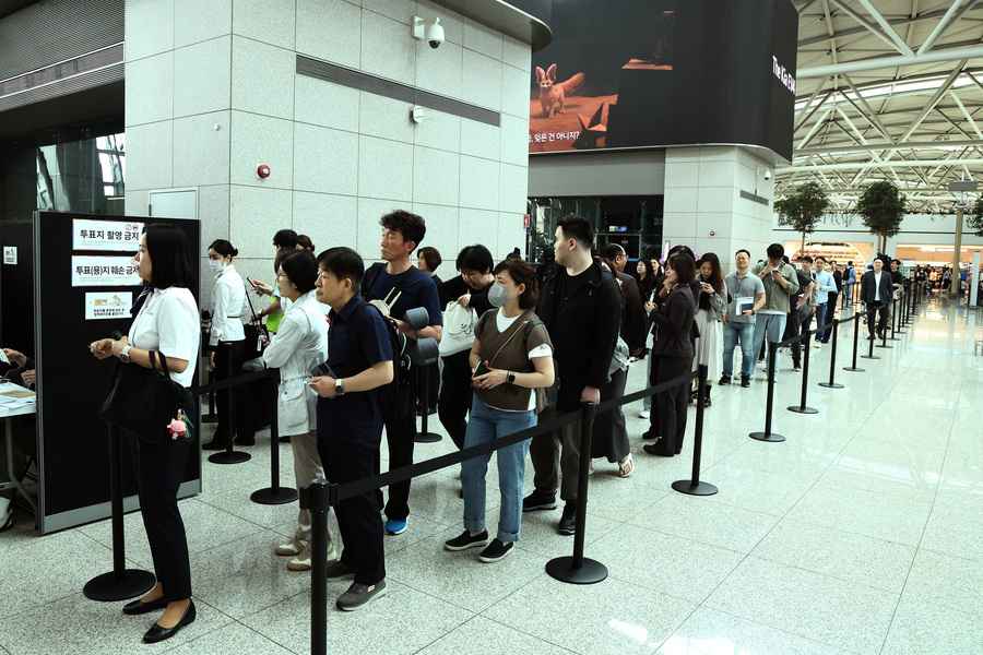 南韓總統大選 提前投票人數創紀錄