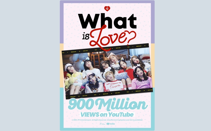 TWICE《What is Love?》MV 首破9億觀看記錄