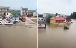 江西遭遇本世紀以來最大洪水 新建區民眾撤離