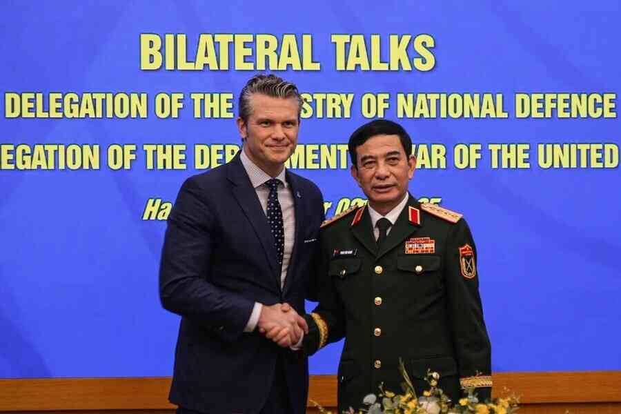 美戰爭部長訪越南 軍事裝備供應問題受關注