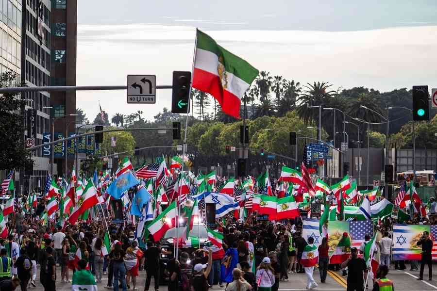 多國民眾持續集會 盼伊朗人早獲自由（多圖）